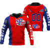 CUSTOM NAME RACING | BLUE RED | VP RACING