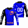 CUSTOM NAME RACING | BLACK-BLUE | REDBULL