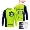 HUSQVARNA BLUE GREEN | CUSTOM NAME | JERSEY