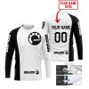 SEA-DOO BLACK WHITE | CUSTOM NAME | JERSEY