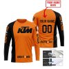 KTM BLACK ORANGE | CUSTOM NAME | JERSEY