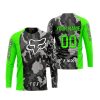 FOX RACING GREEN CAMO | CUSTOM NAME | JERSEY