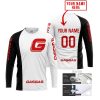GASGAS BLACK WHITE | CUSTOM NAME | JERSEY