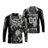 FOX RACING BLACK CAMO | CUSTOM NAME | JERSEY
