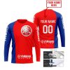 YAMAHA BLUE RED | CUSTOM NAME | JERSEY
