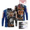 HARLEY BLUE CAMO | CUSTOM MOTOCROSS JERSEYS
