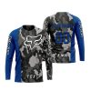 FOX RACING BLUE CAMO | CUSTOM MOTOCROSS JERSEYS