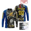 HONDA ELSINORE BLUE CAMO | CUSTOM MOTOCROSS JERSEYS