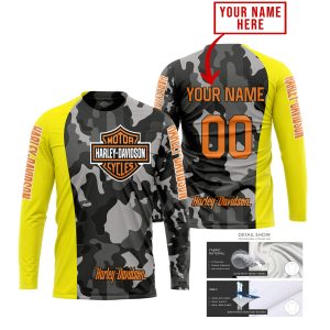 HARLEY YELLOW CAMO | CUSTOM MOTOCROSS JERSEYS V2