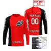 TROY LEE DESIGNS BLACK RED | CUSTOM MOTOCROSS JERSEYS