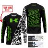 KAWASAKI BLACK | CUSTOM MOTOCROSS JERSEYS