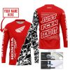 HONDA RED | CUSTOM MOTOCROSS JERSEYS