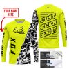 FOX RACING YELLOW | CUSTOM MOTOCROSS JERSEYS