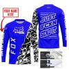 FOX RACING BLUE | CUSTOM MOTOCROSS JERSEYS