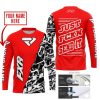 FXR RACING RED | CUSTOM MOTOCROSS JERSEYS