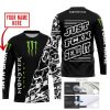 MONSTER ENERGY RACING BLACK | CUSTOM MOTOCROSS JERSEYS