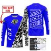 FOX MONSTER ENERGY RACING BLUE | CUSTOM MOTOCROSS JERSEYS