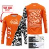 JUST GONNA SEND IT | FOX RACING ORANGE JERSEY | CUSTOM MOTOCROSS JERSEYS