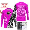 JUST GONNA SEND IT | FOX MONSTER RACING PINK JERSEY | CUSTOM MOTOCROSS JERSEYS