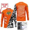 JUST GONNA SEND IT | FOX MONSTER RACING ORANGE JERSEY | CUSTOM MOTOCROSS JERSEYS