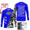 JUST GONNA SEND IT | FOX MONSTER RACING BLUE JERSEY | CUSTOM MOTOCROSS JERSEYS
