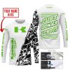 JUST GONNA SEND IT | KAWASAKI RACING WHITE JERSEY | CUSTOM MOTOCROSS JERSEYS