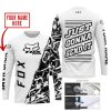 JUST GONNA SEND IT | FOX RACING WHITE JERSEY | CUSTOM MOTOCROSS JERSEYS