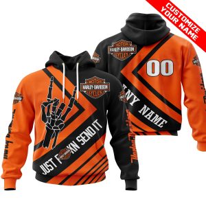 JUST FCKN SEND IT - HARLEY DAVIDSON | HOODIE & JERSEY | KID-YOUTH & ADULT