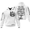 TILL THE FUCKIN/FREAKIN WHEEL FALL OFF | HUSQVARNA RACING WHITE | CUSTOM NAME | KID/YOUTH/ADULT