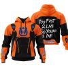 TOO FAST TO LIVE TOO YOUNG TO DIE - HUSQVARNA - ORANGE