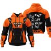 TOO FAST TO LIVE TOO YOUNG TO DIE - FLY RACING - ORANGE