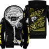 PREMIUM JUST FCKN GONNA SEND IT - CUSTOM NAME - CAN AM - YELLOW BLACK - FLEECE ZIP HOODIE