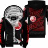 PREMIUM JUST FCKN GONNA SEND IT - CUSTOM NAME - YAMAHA V2 - RED BLACK - FLEECE ZIP HOODIE