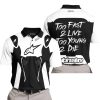 TOO FAST TO LIVE TOO YOUNG TO DIE - ALPINESTARS - WHITE - POLO SHIRT