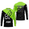 PREMIUM GIFT - CUSTOM NAME - FOX RACING - GREEN1  - JERSEY