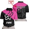 PREMIUM GIFT - CUSTOM NAME - FOX RACING - PINK 1 - POLO