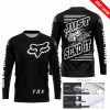 PREMIUM JUST FCKN GONNA SEND IT – CUSTOM NAME – FOX – BLACK – JERSEY