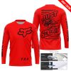 PREMIUM JUST FCKN GONNA SEND IT – CUSTOM NAME – FOX – RED – JERSEY