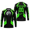 LIMITED EDITION - CUSTOM NAME CAN AM - GREEN - JERSEY