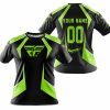 LIMITED EDITION - CUSTOM NAME FLY RACING - GREEN 1 - T-SHIRT