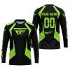 LIMITED EDITION - CUSTOM NAME FLY RACING - GREEN 1 - JERSEY