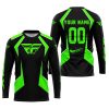 LIMITED EDITION - CUSTOM NAME FLY RACING - GREEN - JERSEY
