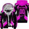 LIMITED EDITION - CUSTOM NAME CAN AM - PINK - FLEECE ZIP HOODIE