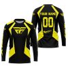LIMITED EDITION - CUSTOM NAME FLY RACING - YELLOW - JERSEY