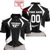 LIMITED EDITION - CUSTOM NAME FLY RACING - WHITE - POLO