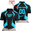 LIMITED EDITION - CUSTOM NAME FLY RACING - SKY BLUE - POLO