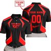 LIMITED EDITION - CUSTOM NAME FLY RACING - RED - POLO