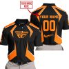 LIMITED EDITION - CUSTOM NAME FLY RACING - ORANGE - POLO