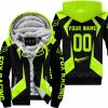 LIMITED EDITION - CUSTOM NAME FOX RACING - NEON - FLEECE ZIP HOODIE