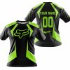LIMITED EDITION - CUSTOM NAME FOX RACING - GREEN 1 - T-SHIRT
